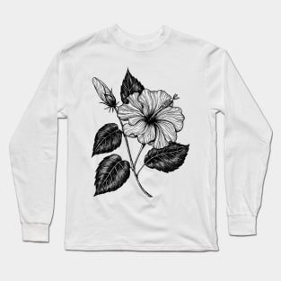 Hibiscus flower II Long Sleeve T-Shirt